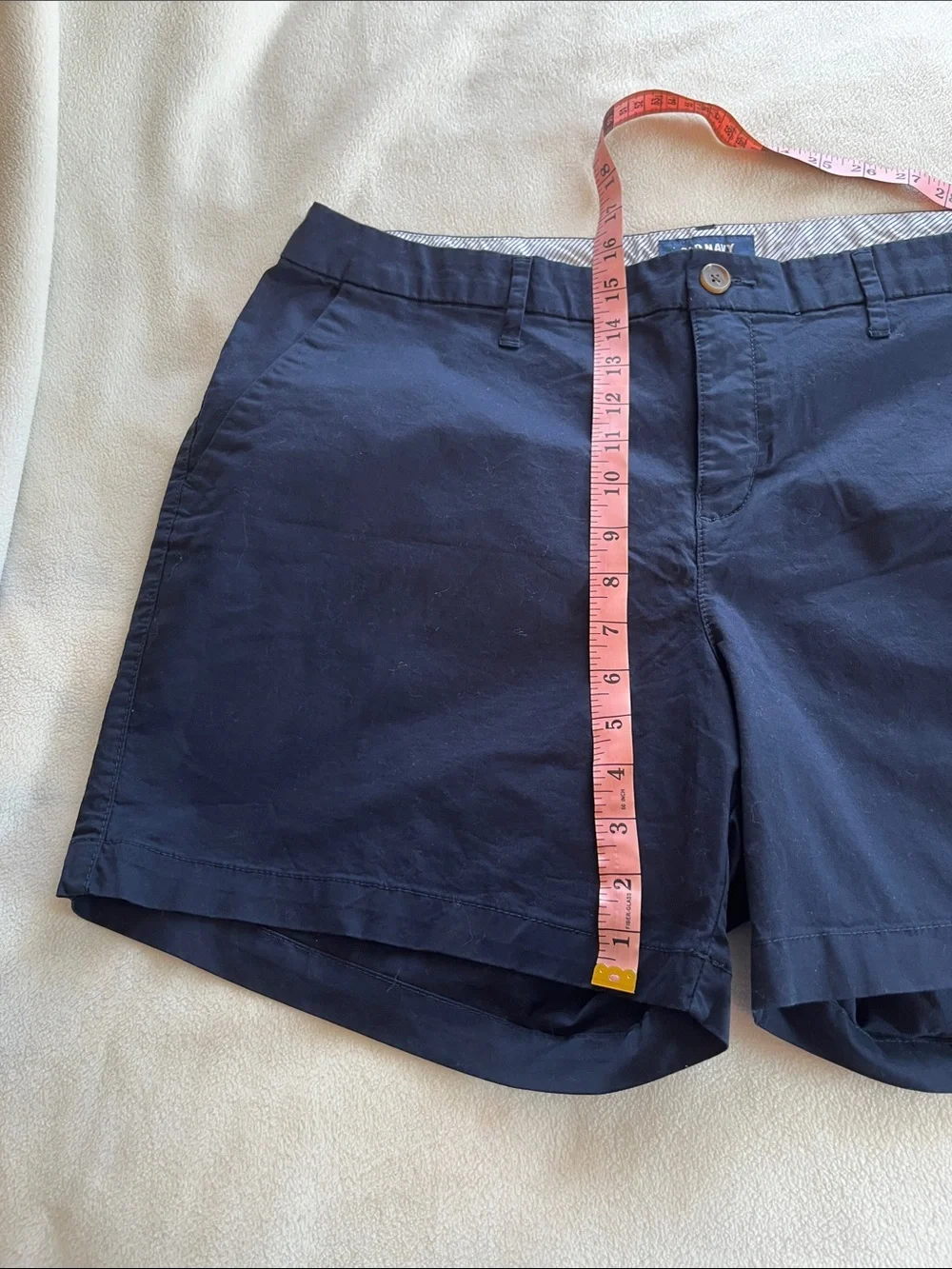 Old Navy Navy Women's Chino Bermuda Shorts